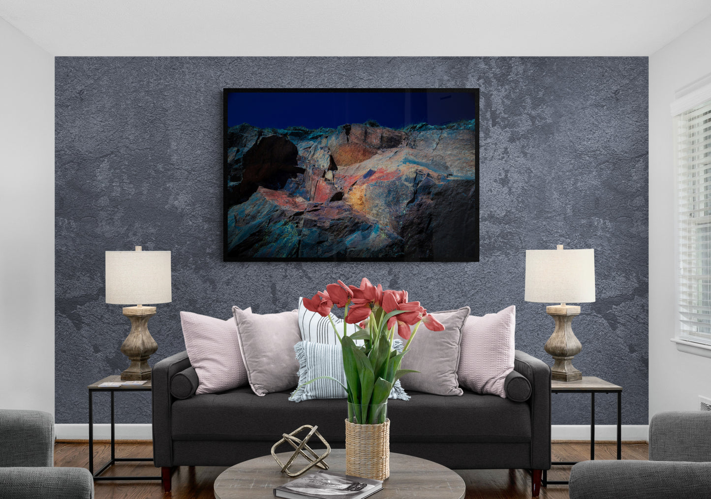 00526-2 PHOTOGRAPHIE D'ART 60 x 80 cm .