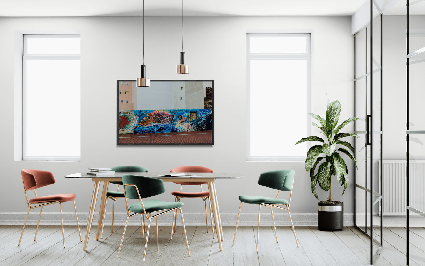 7309 PHOTOGRAPHIE D'ART 60 x 80  cm  .
