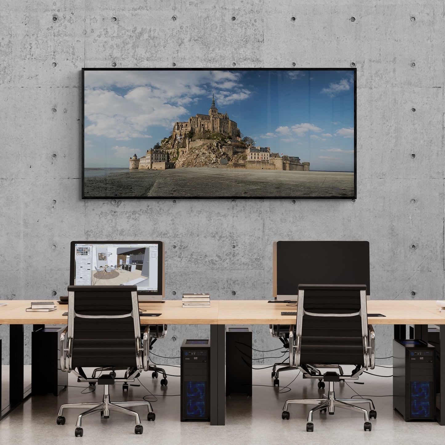 4M4A2251-Panorama PHOTOGRAPHIE D'ART 100 x 46 cm .
