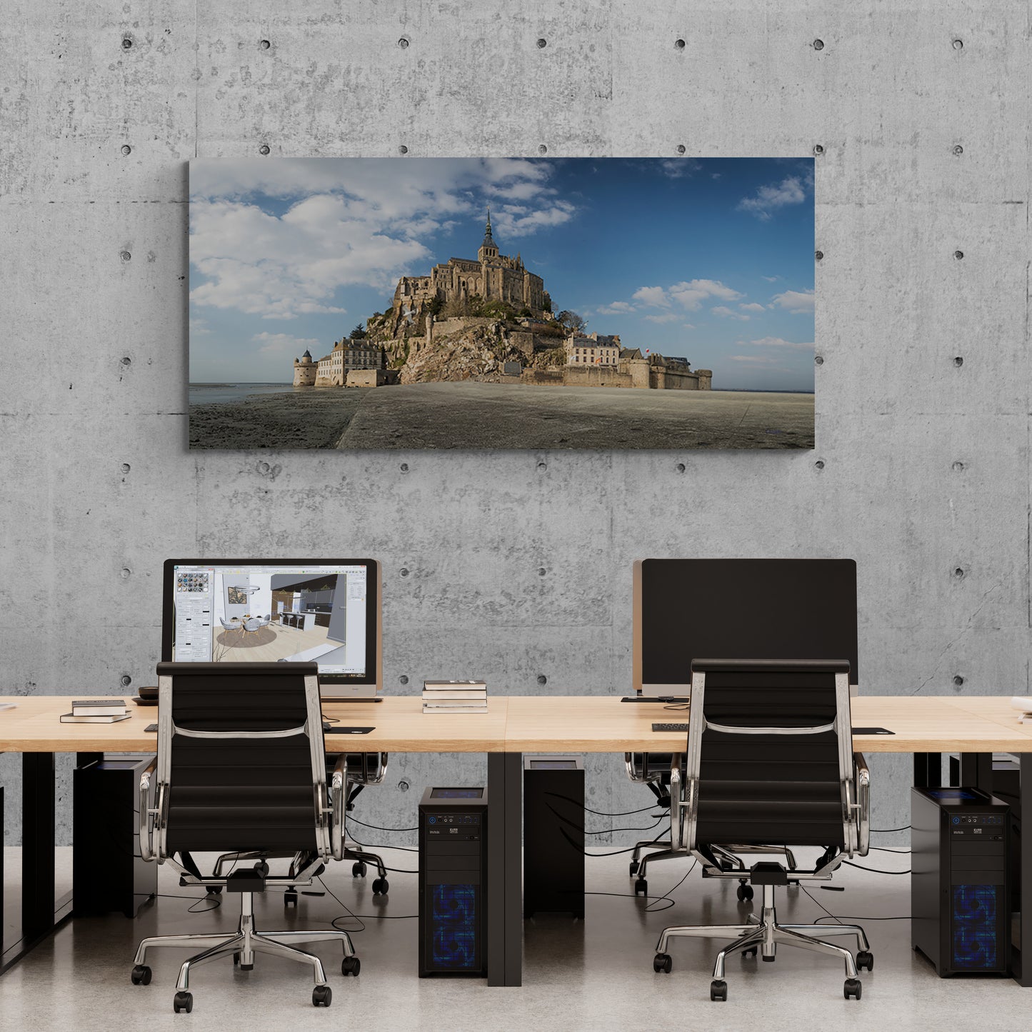 4M4A2251-Panorama PHOTOGRAPHIE D'ART 100 x 46 cm .